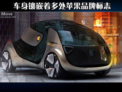 蘋(píng)果公司大玩跨界 imove電動(dòng)汽車(chē)概念圖